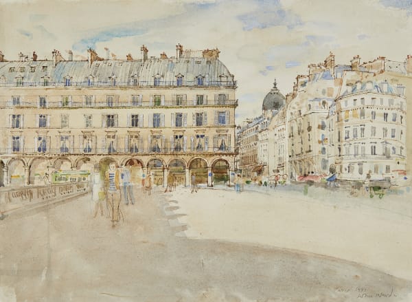 John Stanton Ward , CBE, Rue de Rivoli, Paris