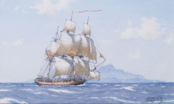 Nelson's Boreas off Nevis, Caribbean