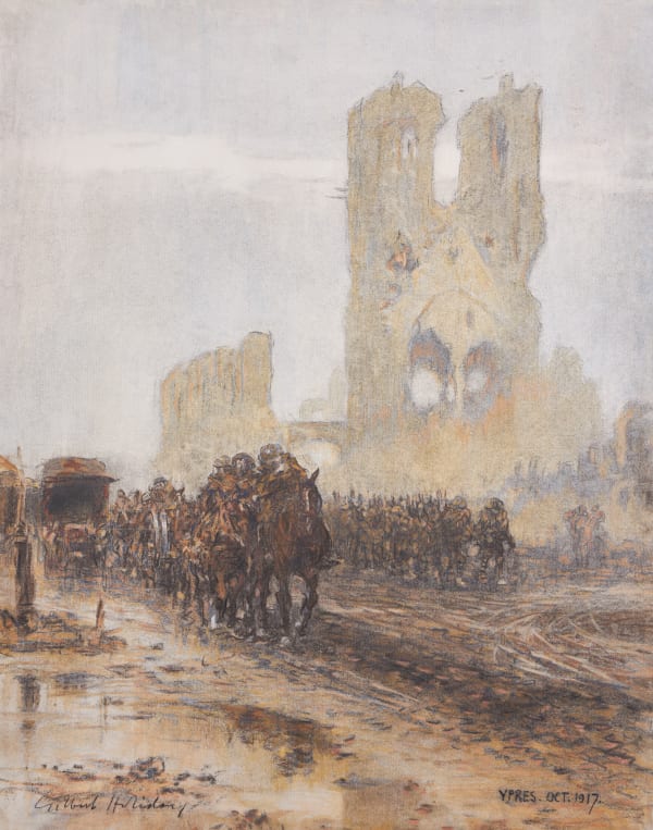 Gilbert Joseph Holiday , Ypres, October 1917