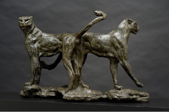 Dylan Lewis, Cheetah Pair IV Maquette