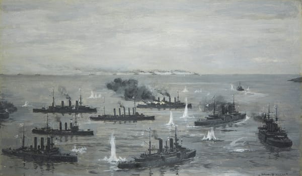 Fleet Action at Port Arthur, 9th February 1904
