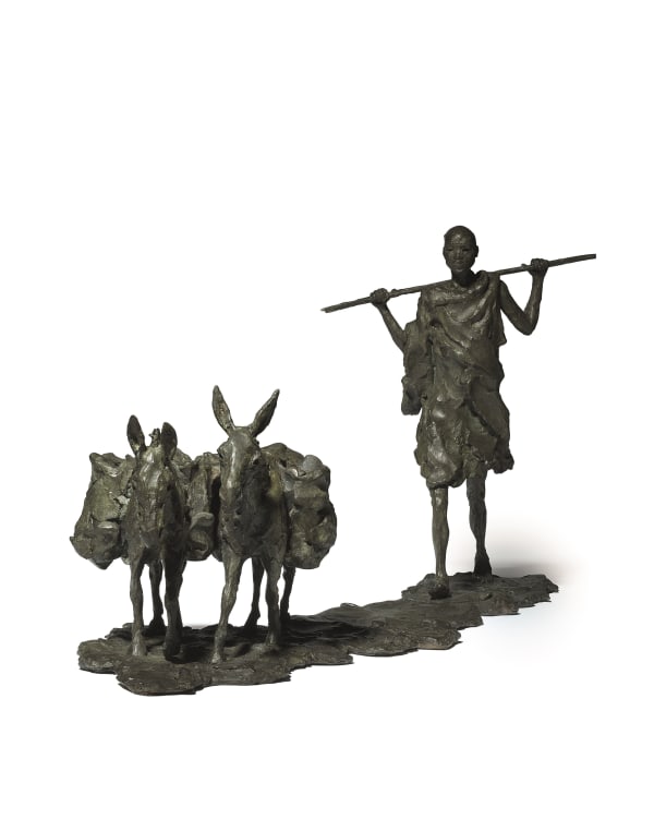 Masaai with Donkeys