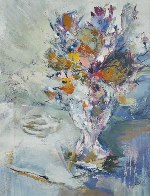 Summer vase & dish