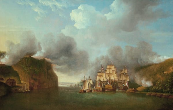 The Forcing of the Hudson River Passage, October 9th, 1776