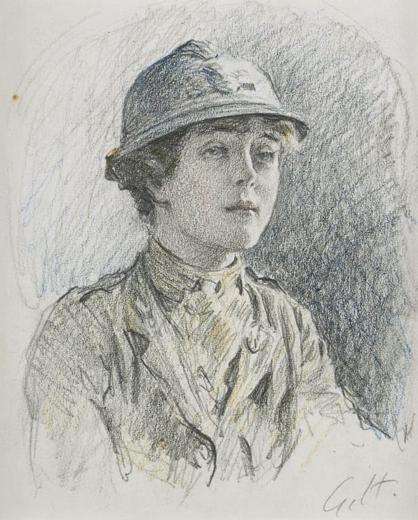 Sadie Bonnell, of the First Aid Nursing Yeomanry, July 1918