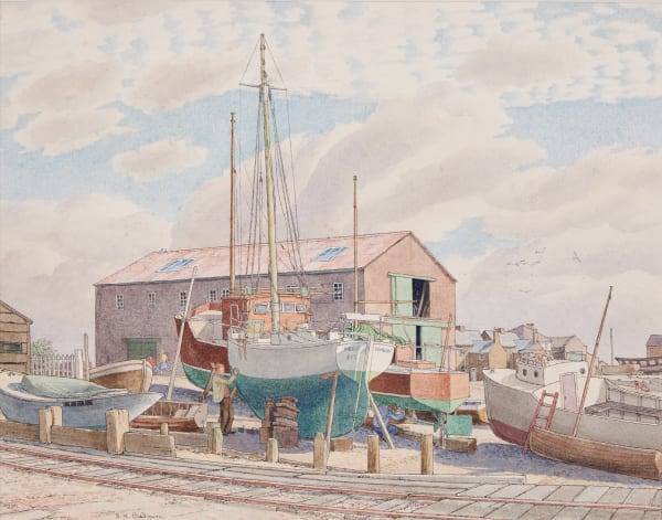 Stanley Roy Badmin , RWS, At Whitstable