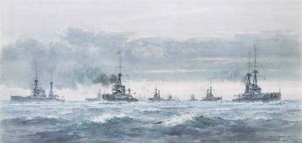 First Battle Squadron, July 1910