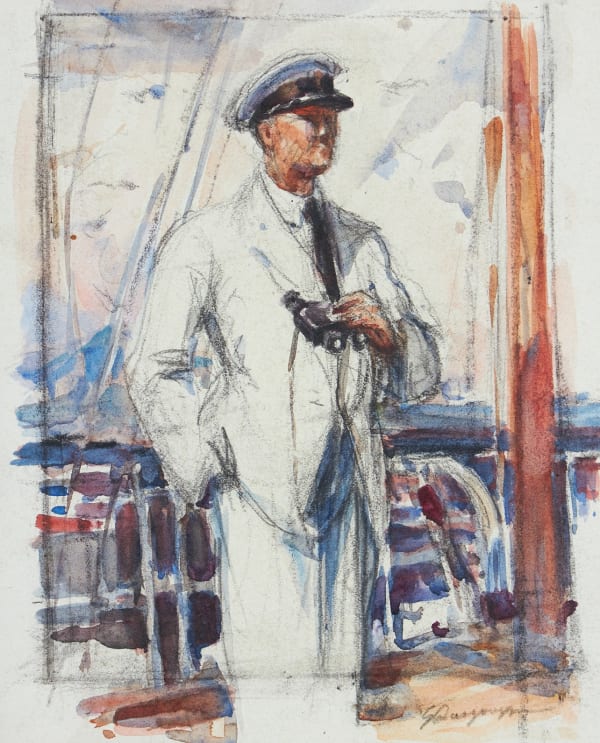 Georges Edmond Dargouge (1897-1990) , A Naval officer