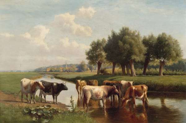 A pastoral scene