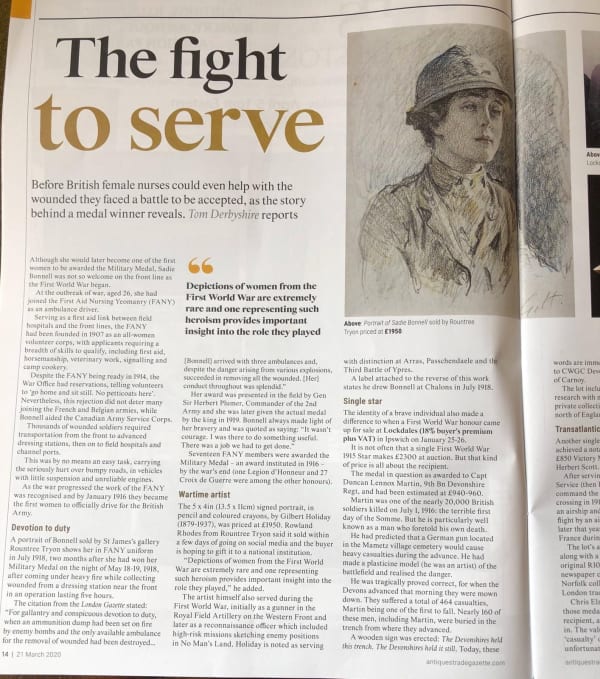 The fight to serve