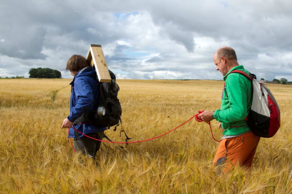Stuart McAdam, Lines Lost, 2013, Performative Walk with Simon Yates