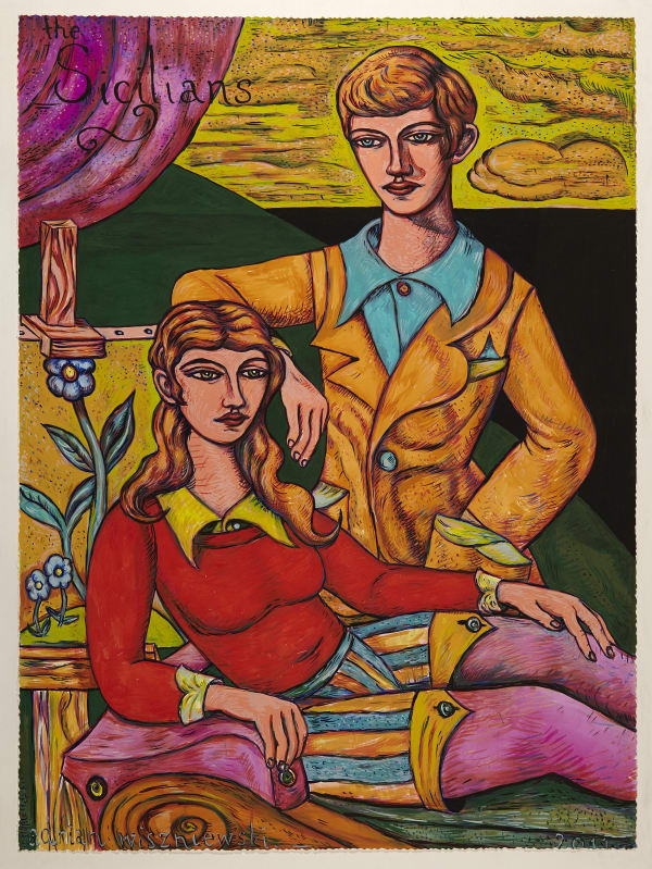 Adrian Wiszniewski RSA, The Sicilians