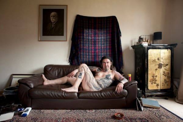 Blazej Marczak, Mark Nude on a Sofa