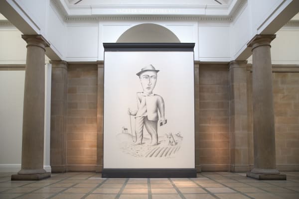 Neil Macpherson RSA, Wall Drawing