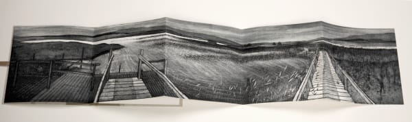 Frances Walker RSA, Crossing To Finlaggan Wide