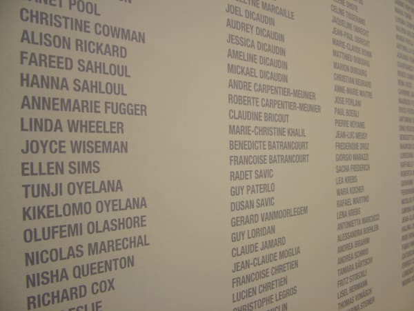 Nick Waring installation