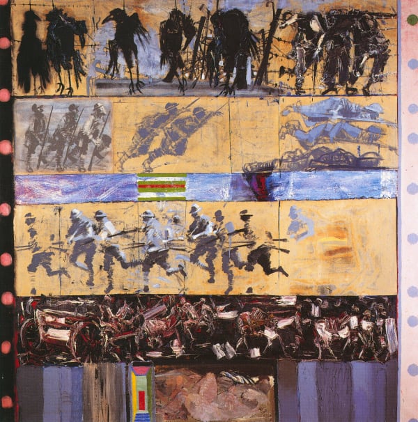 Robin Philipson RSA, Stone The Crows