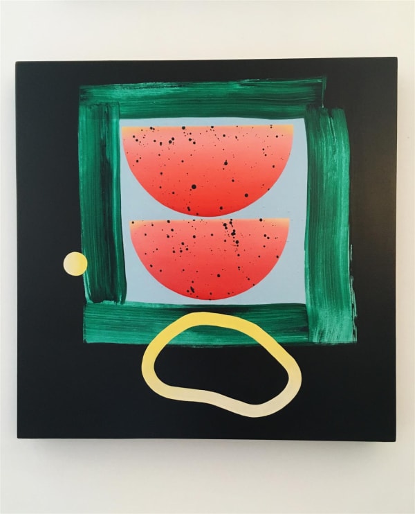 Charlotte Roseberry, Engorged, oil on board