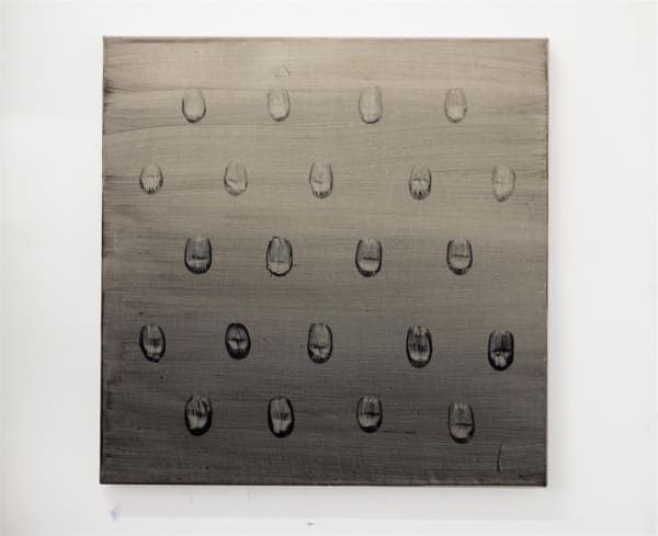 Hannah Ustun, In Payne, oil on linen