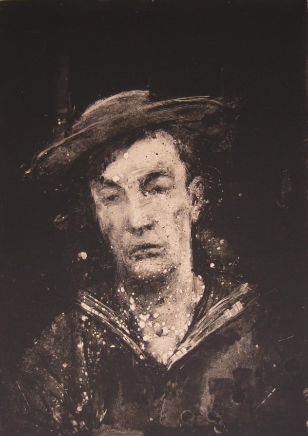 Bobby Johnstone, As I Left, I Wondered if I could Hear them Laughing, monotype