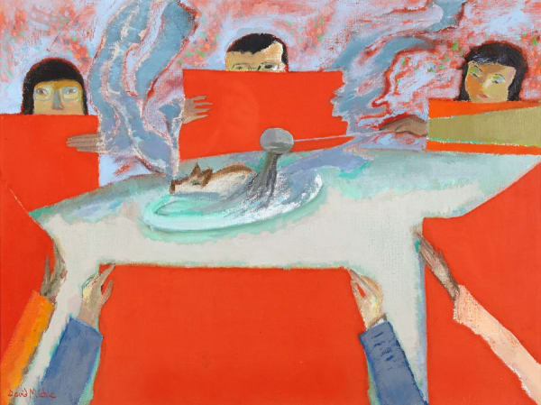 David Michie RSA, At A Hong Kong Dinner Party