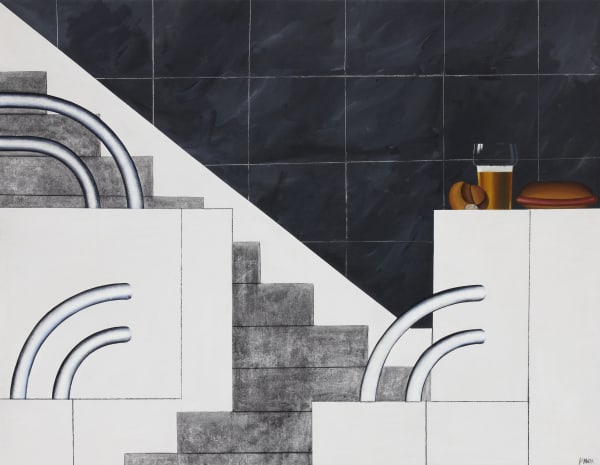 Jack Knox RSA, Snack in a Dutch Museum, 1994