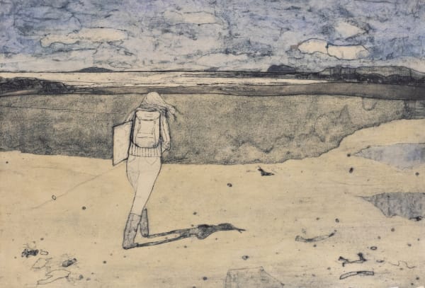 Frances Walker RSA - Cliff Path, 2024
