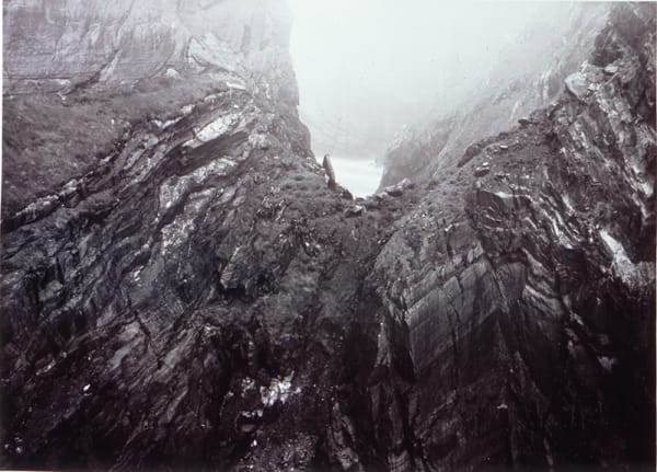 Thomas Joshua Cooper RSA - Mid morning - The source stream of the River Forth, Rising from Loch Chon. Near Inversnaid, Stirlingshire, Scotland, UK, Europe, 1997/2014