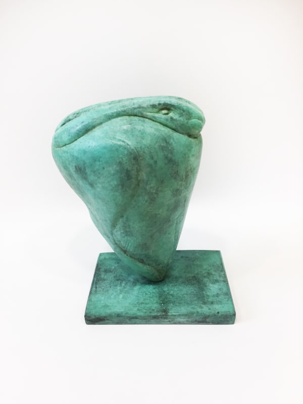 Frances Pelly RSA - Storm Cloud in a Stone Boat