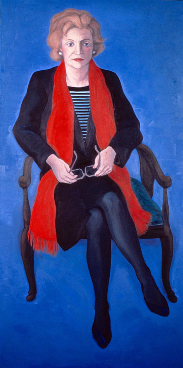 Alexander Moffat RSA - Hugh MacDiarmid and Hamish Henderson, 2020