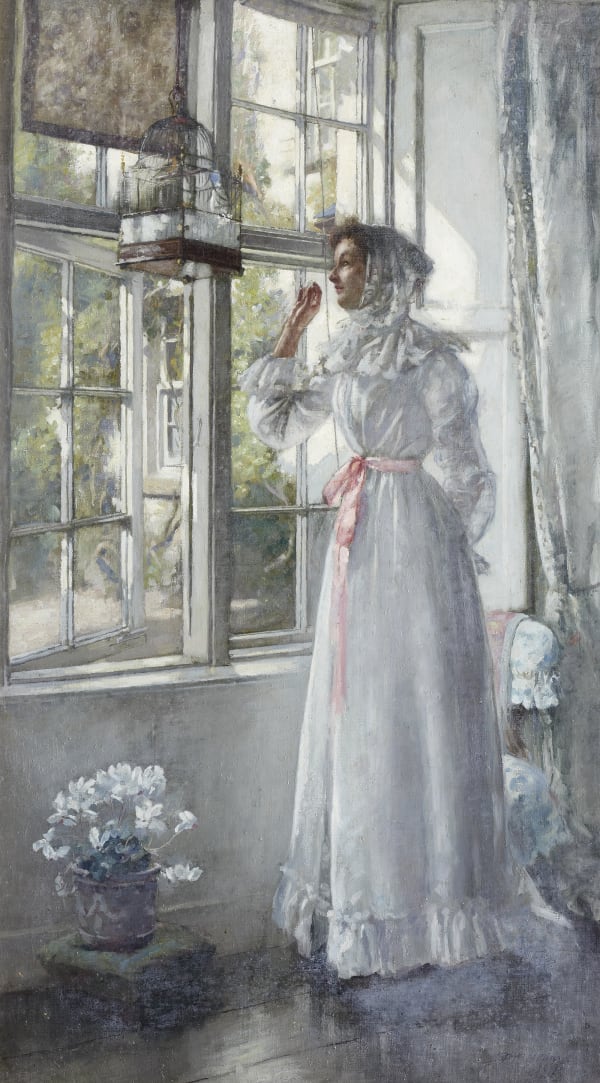 Patrick William Adam RSA (1854-1929) Morning Oil on canvas, 1895, 114.7 x 64.6cm RSA Diploma Collection (Deposited, 1897) 1994.081