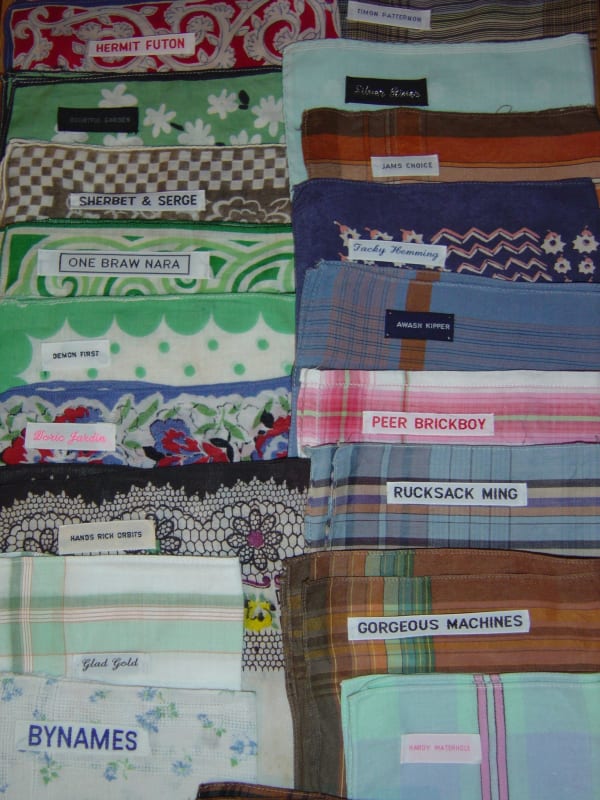 Alec Finlay Your Name Here: Byames