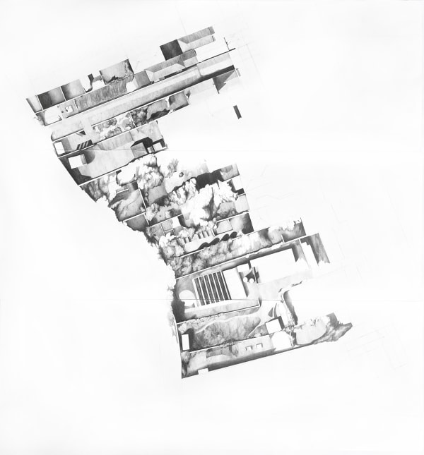 Laura Anne Charlotte Dew, 1:200 Dunbar - Plan of Central Town 'Rigs'