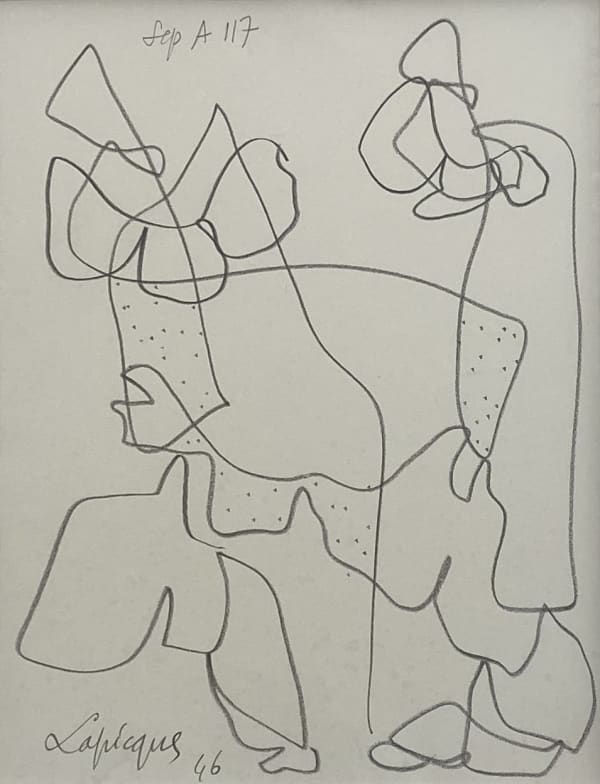 Charles Lapicque, Rencontre, 1946