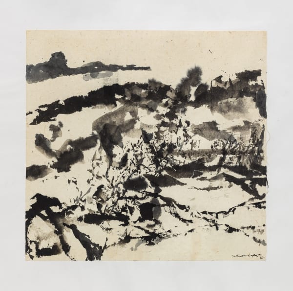 Zao Wou-Ki , Sem título, 1955