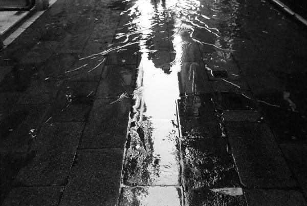 Renate Graf, Aqua Alta VI, A walk through water Venice, Italy, 2007