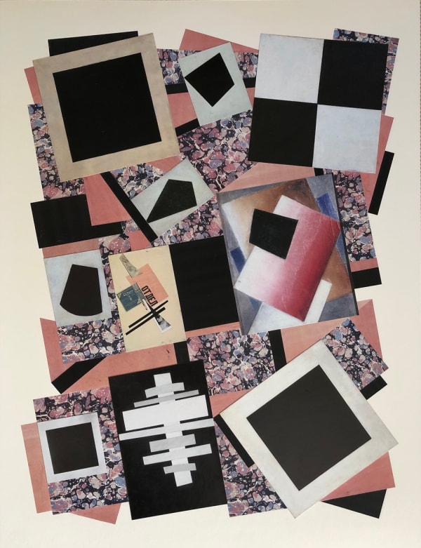 Jean-Charles De Ravenel, Black Squares, Suprematism, 2023