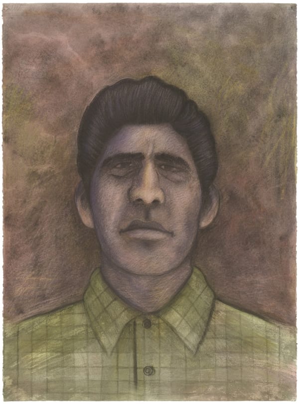 César A. Martínez Shorty, 2016 Mixed media on paper 30 x 22.3 in 76.2 x 56.5 cm