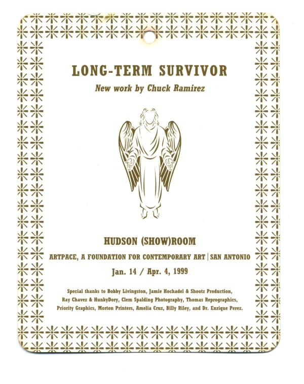 CHUCK RAMIREZ HIS PRAYER CARD (FRONT), 1999, 2022