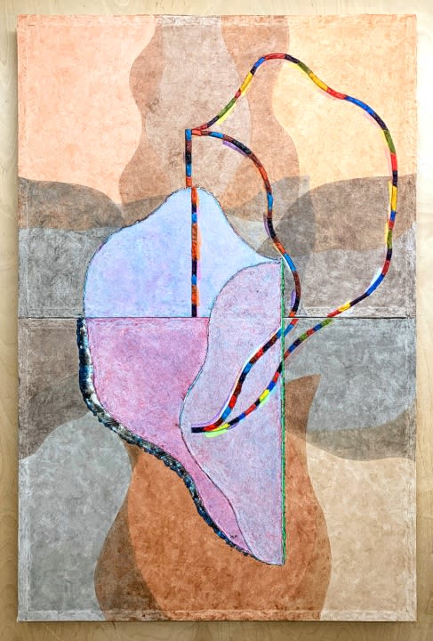 Artwork Image: Mark Schlesinger, Like This One, Like That One, 2020 Acrylic, canvas and wood, 55 x 36" 139.7 x 91.4 cm