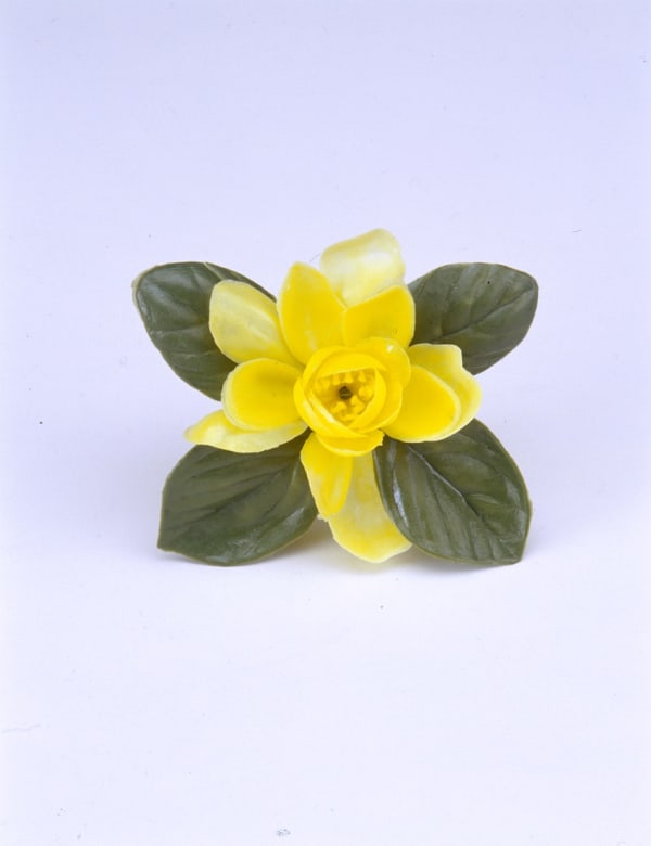 Chuck Ramirez, Dust Collections and other Tchotchke: Yellow Flower, 1995, Pigment inkjet print, 14 x 12 in 35.6 x 30.5 cm, Edition of 10