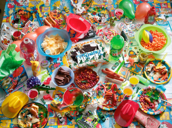 Chuck Ramirez, Seven Days: Birthday Party, 2002, Pigment ink print, 48 x 60 in, 121.9 x 152.4 cm, Edition of 6