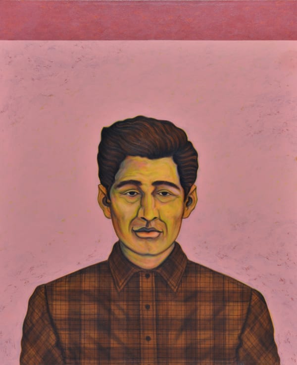 Artwork Image: César A. Martínez, Red Macias, 2016, Acrylic on canvas, 54 x 44 in