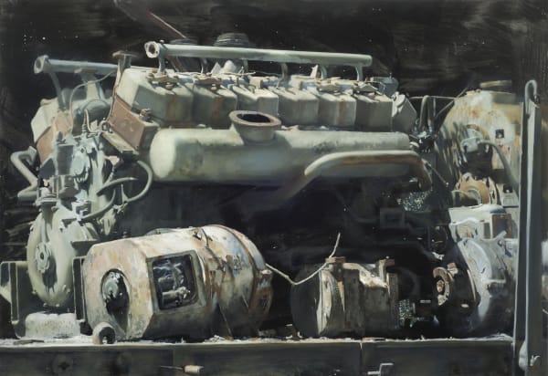 DIMITAR GENCHEV - STILL-LIFE - 2019 - OIL ON PANEL - 110 X 160 CM