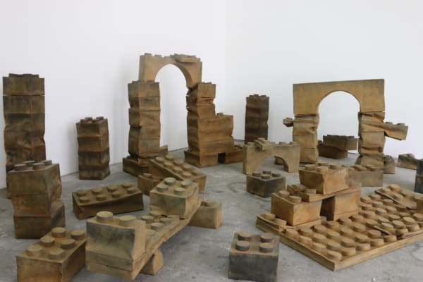 JOHAN DE WIT - UNTITLED - 2019 - PAPER, RESINS, ACRYLIC