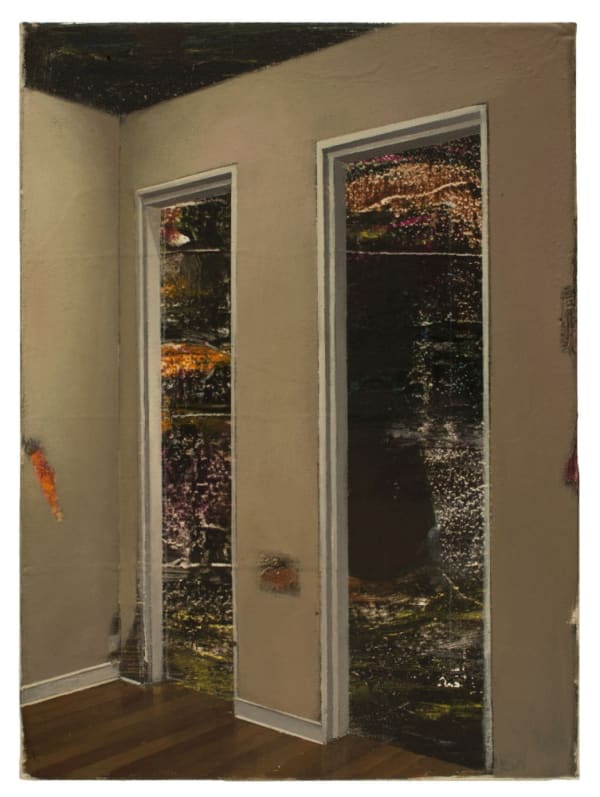 CARLOS SAGRERA - NEW JERSEY - 2017 - ACRYLIC ON CANVAS - 33 X 24 CM