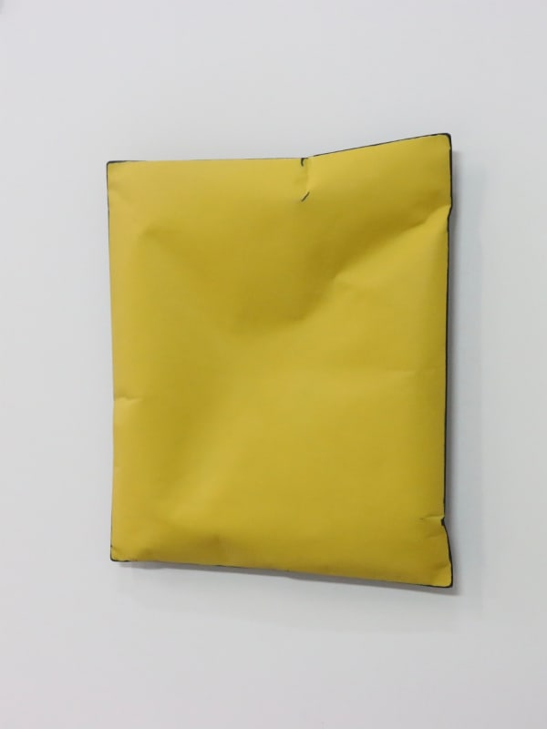 JOHAN DE WIT - UNTITLED - 2019 - PAPER, RESINS, ACRYLIC - 45 X 38,8 X 5,5 CM