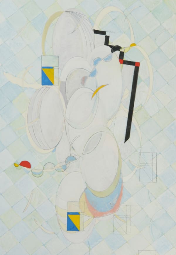 MATTHIAS SCHAAREMAN - NR 1811 - 2018 - GOUACHE ON PAPER - 21 X 31 CM