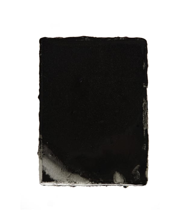 EMMANUEL BARCILON - UNTITLED - 2018 - VARNISH AND PIGMENT ON WOOD - 22 X 16 CM