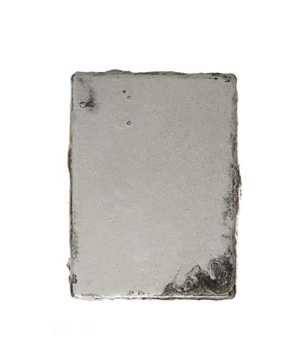 EMMANUEL BARCILON - UNTITLED - 2018 - VARNISH AND PIGMENT ON WOOD - 22 X 16 CM